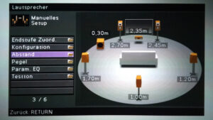 Lautsprecher-Abstand
