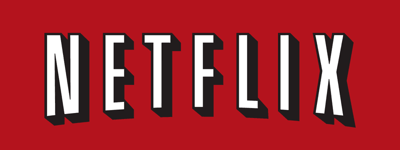 Älteres Netflix-Logo mit "curved" Schriftzug