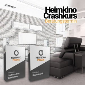 Heimkino Crashkurs Beratungstermin + 2 Videokurse